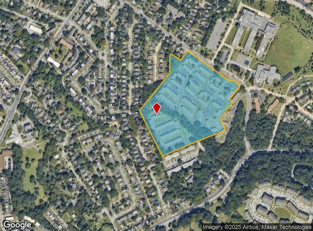 300 N Bend Rd, Baltimore, MD Parcel Map