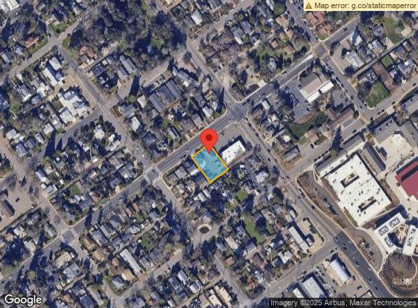  709 Natoma St, Folsom, CA Parcel Map