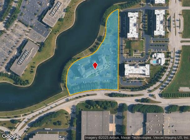 4320 Meridian Pky, Aurora, IL Parcel Map