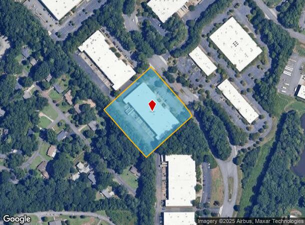  1831 W Oak Pky, Marietta, GA Parcel Map