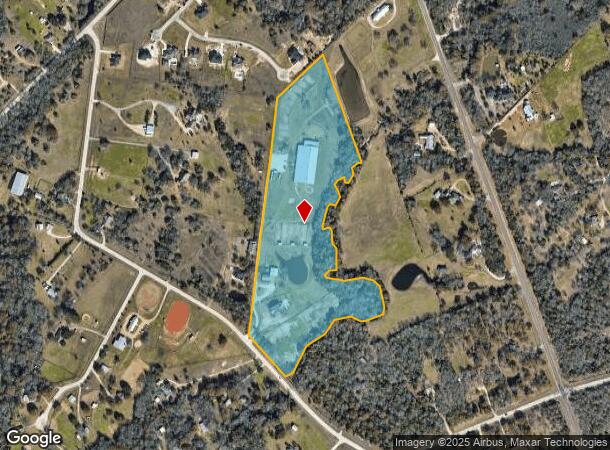 13375 S Dowling Rd, College Station, TX Parcel Map