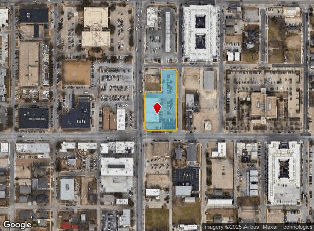  1289 Hemphill St, Fort Worth, TX Parcel Map