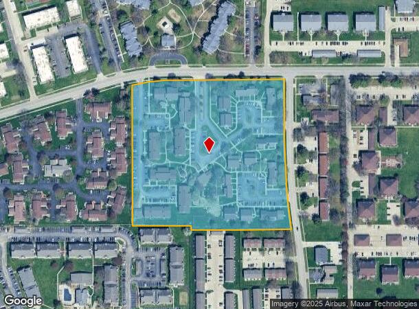 1666 Seven Pines Rd, Springfield, IL Parcel Map