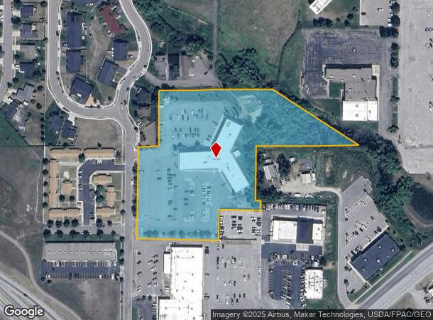  555 Corporate Dr, Kalispell, MT Parcel Map