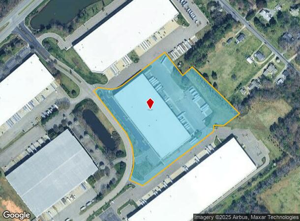 2500 Distribution Dr, Henrico, VA Parcel Map