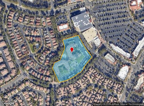  30751 El Corazon, Rancho Santa Margarita, CA Parcel Map