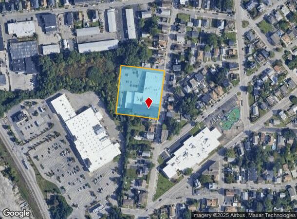  110 Kenyon Ave, Pawtucket, RI Parcel Map