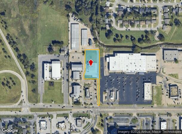  10867 E 41St St, Tulsa, OK Parcel Map