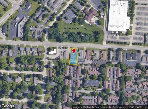  2104 Hewitt Ave, Dayton, OH Parcel Map