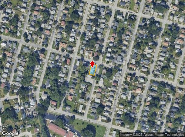 120 Laurens St, Cranston, RI Parcel Map