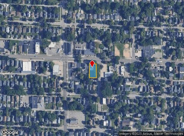  934 Fulton St W, Grand Rapids, MI Parcel Map