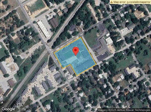  1400 W Swan St, Stephenville, TX Parcel Map