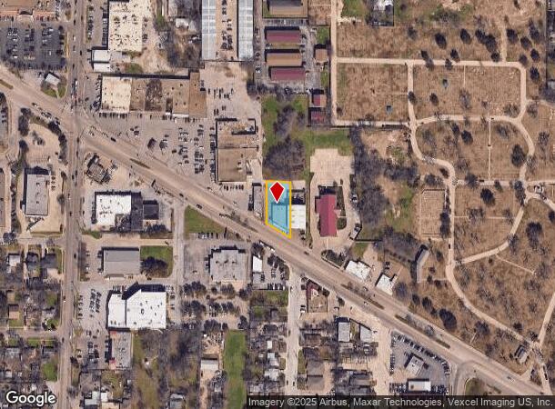  1205 E Irving Blvd, Irving, TX Parcel Map