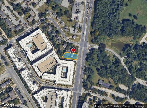  956 Dulaney Valley Rd, Towson, MD Parcel Map