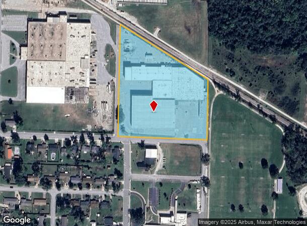  1203 N 6Th St, Rogers, AR Parcel Map