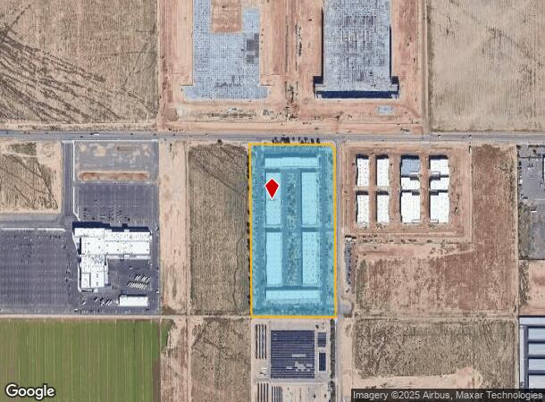 7931 E Pecos Rd, Mesa, AZ Parcel Map
