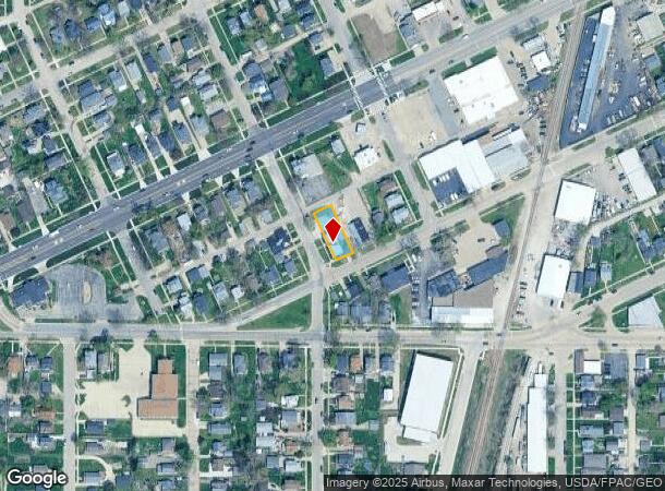  127 11Th St Sw, Cedar Rapids, IA Parcel Map