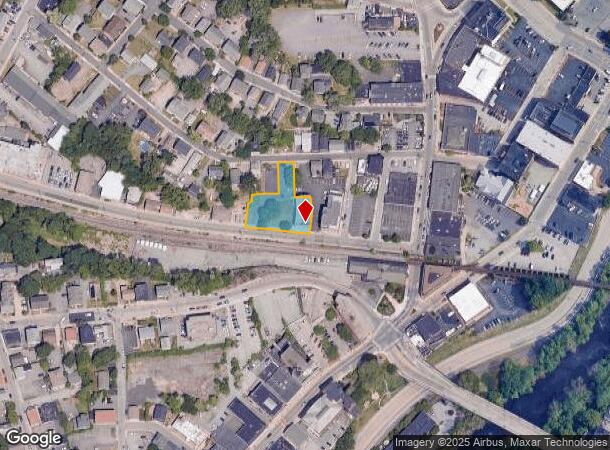 61 Railroad St, Woonsocket, RI Parcel Map