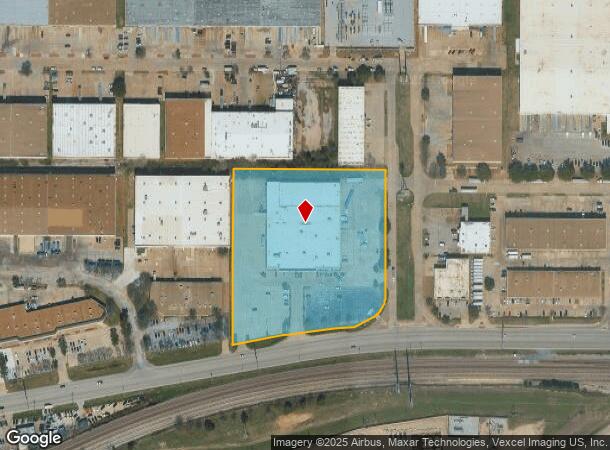 2125 E Division St, Arlington, TX Parcel Map