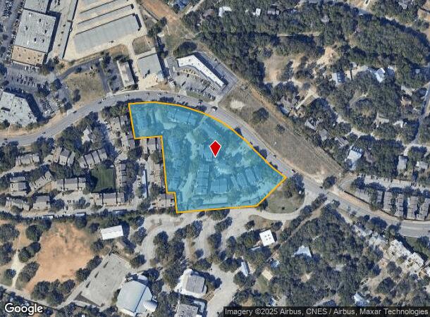 1570 Thousand Oaks Dr, San Antonio, TX Parcel Map