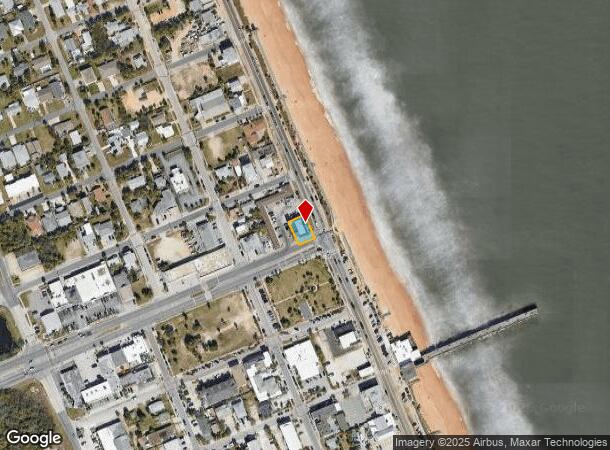  101 N Ocean Shore Blvd, Flagler Beach, FL Parcel Map
