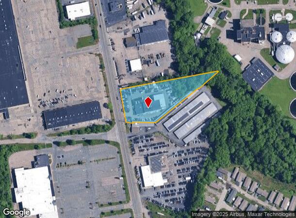  2020 Main St, Brockton, MA Parcel Map