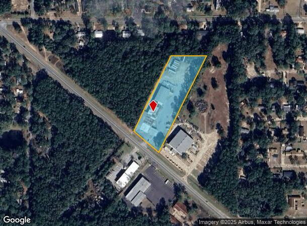  4711 Capital Cir Sw, Tallahassee, FL Parcel Map