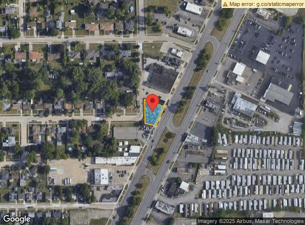  25309 Gratiot Ave, Roseville, MI Parcel Map