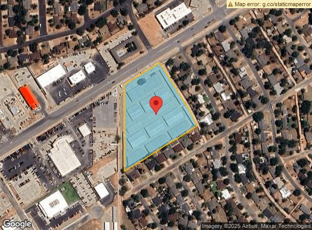  3901 Sherwood Way, San Angelo, TX Parcel Map