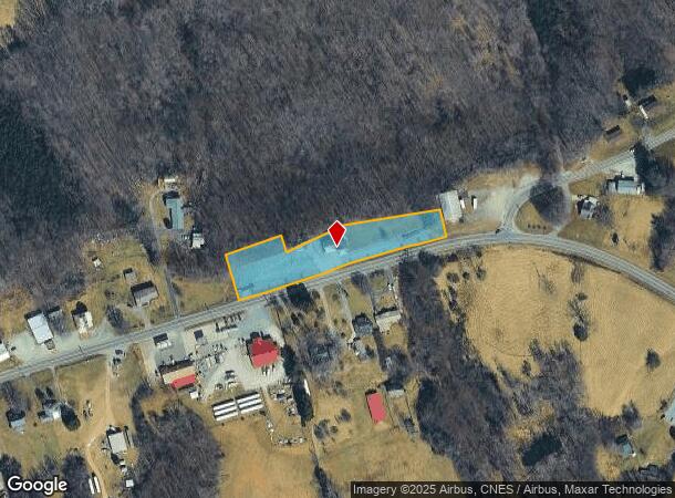  3577 Old Franklin Tpke, Glade Hill, VA Parcel Map