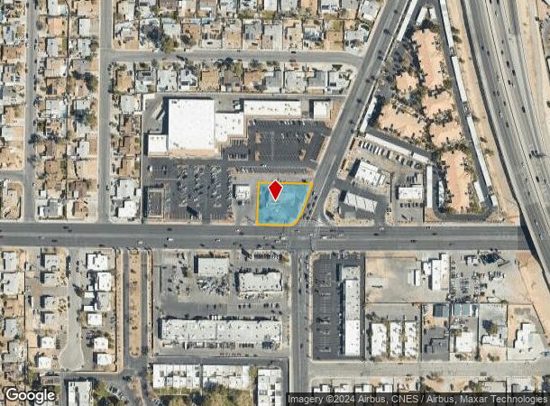  3798 E Desert Inn Rd, Las Vegas, NV Parcel Map