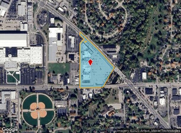 2610 Eastbrook Plz, Columbus, IN Parcel Map