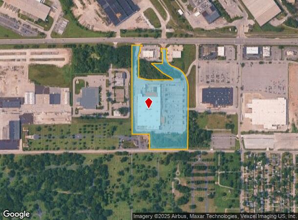 1624 165Th St, Hammond, IN Parcel Map