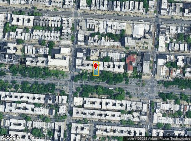  1063 Eastern Pky, Brooklyn, NY Parcel Map