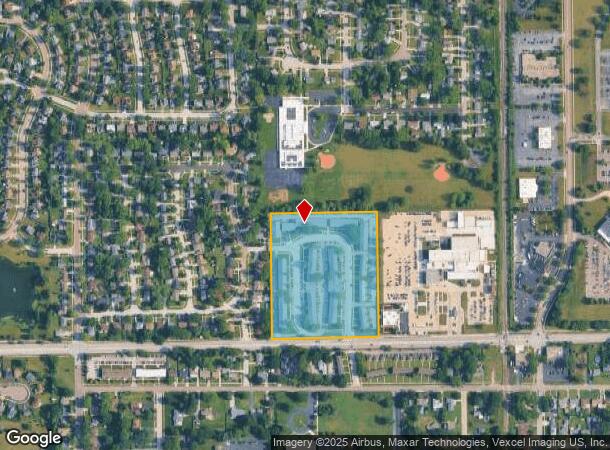  1211 Nantucket Rd, Aurora, IL Parcel Map