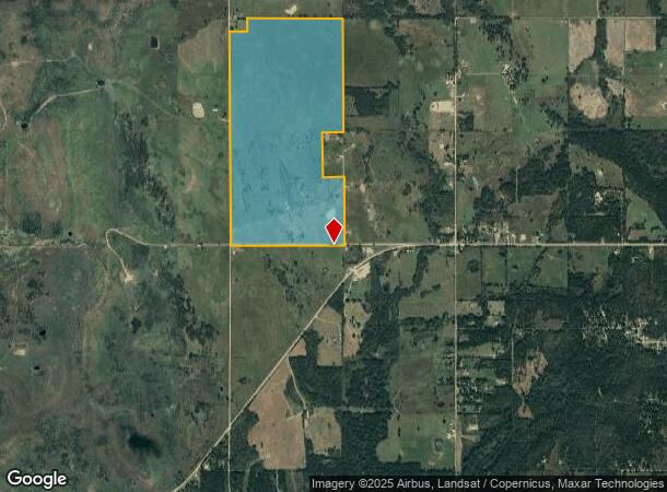  409653 E 1190 Rd, Eufaula, OK Parcel Map