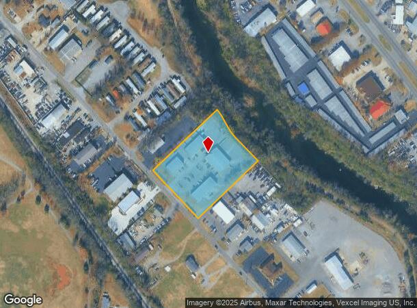  1400 W College St, Murfreesboro, TN Parcel Map