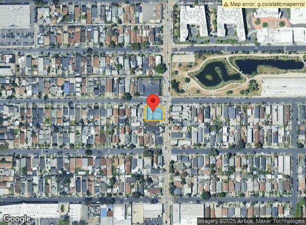  234 E 55Th St, Los Angeles, CA Parcel Map