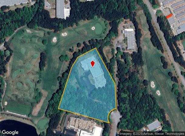  107 International Dr, Peachtree City, GA Parcel Map