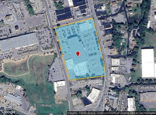1502 Williamson Rd Ne, Roanoke, VA Parcel Map