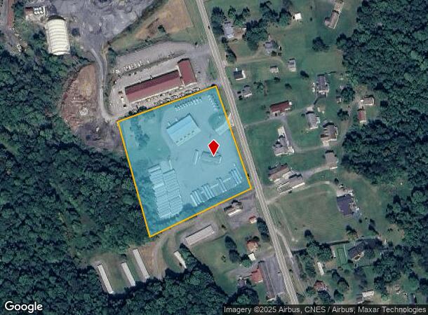 1524 Grafton Rd, Morgantown, WV Parcel Map