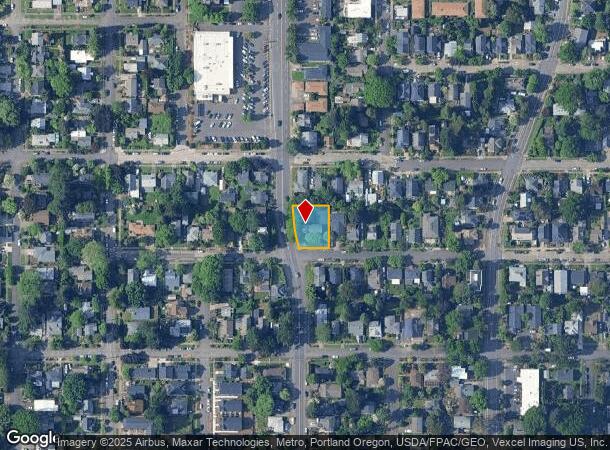  4840 Se Cesar E Chavez Blvd, Portland, OR Parcel Map