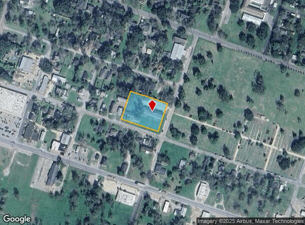  513 E Caney St, Wharton, TX Parcel Map