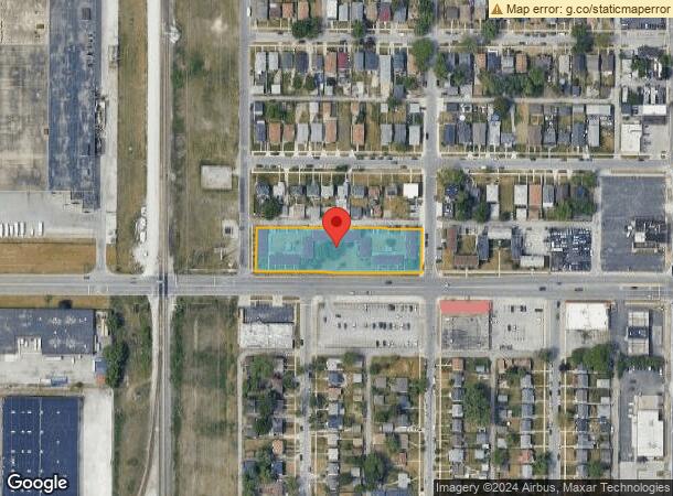  2647 165Th St, Hammond, IN Parcel Map