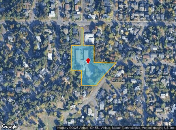 1201 Mclean Blvd, Eugene, OR Parcel Map