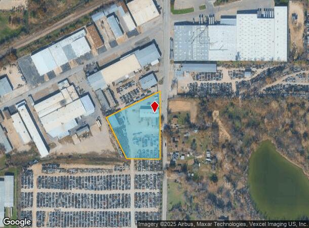1409 Carson St, Haltom City, TX Parcel Map