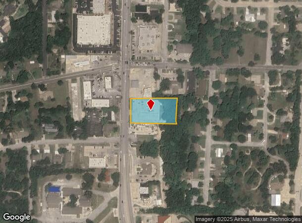  1407 S Main St, Weatherford, TX Parcel Map