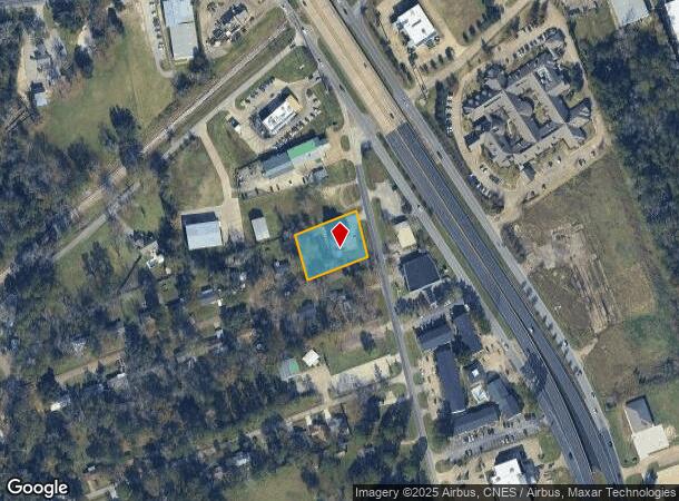  210 Largent St, Lufkin, TX Parcel Map