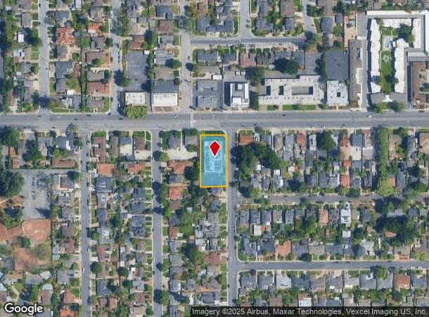  1810 Hamilton Ave, Campbell, CA Parcel Map