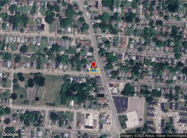  416 S Sutphin St, Middletown, OH Parcel Map